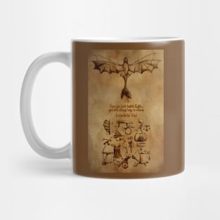 Hiccup's Sketchbook (DaVinci's Dragon) Version 1 Mug